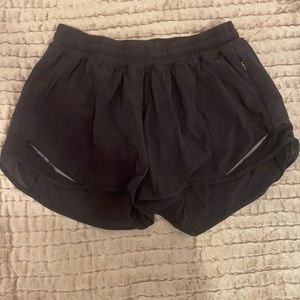 Black lululemon shorts